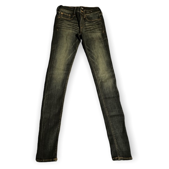 Express dark wash stretch Mid rise Jean legging